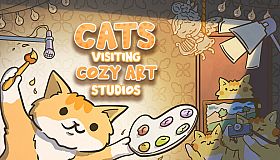 Cats Visiting Cozy Art Studios