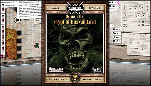 Fantasy Grounds - 3.5E/PFRPG: A24: Return to the Crypt of the Sun Lord