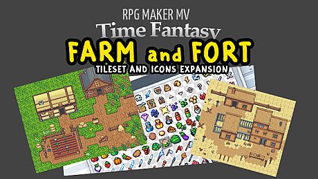 RPG Maker MV - Time Fantasy: Farm and Fort DLC