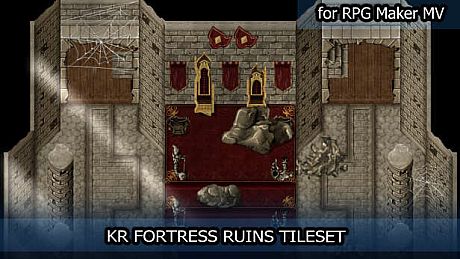 RPG Maker MV - KR Fortress Ruins Tileset DLC