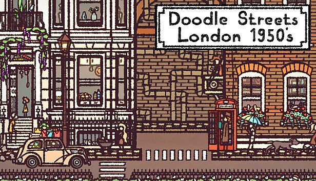 Buy Doodle Streets: London 1950's