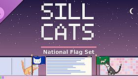 Sill Cats - National Flag Set