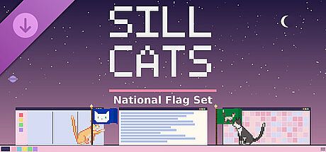 Sill Cats - National Flag Set