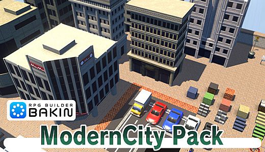 RPG Developer Bakin Modern City Pack