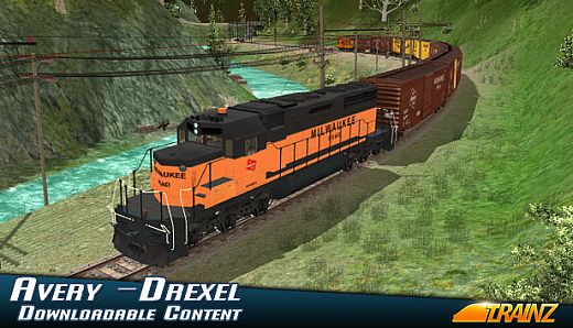 Trainz 2022 DLC - Avery - Drexel Route