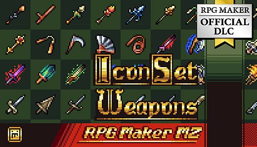 RPG Maker MZ - Weapons Icon Set