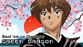 Green Dragon Beat ’em up Character