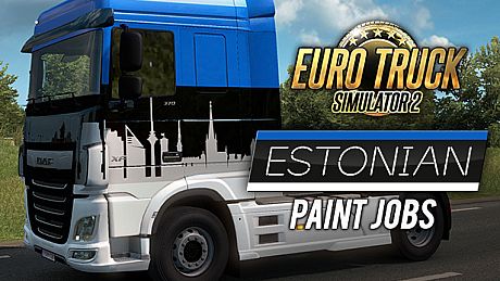 Euro Truck Simulator 2 - Estonian Paint Jobs Pack DLC