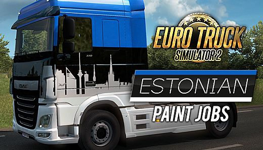 Euro Truck Simulator 2 - Estonian Paint Jobs Pack