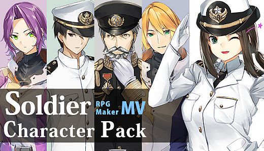 RPG Maker MV - Soldier Character Pack