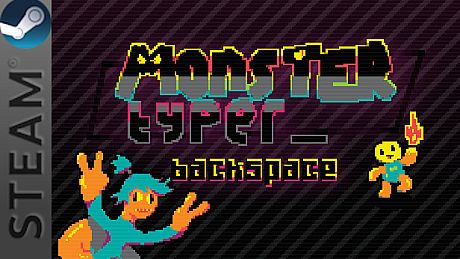 Monster Typer Backspace Game