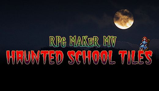 RPG Maker MV - Haunted School Tiles