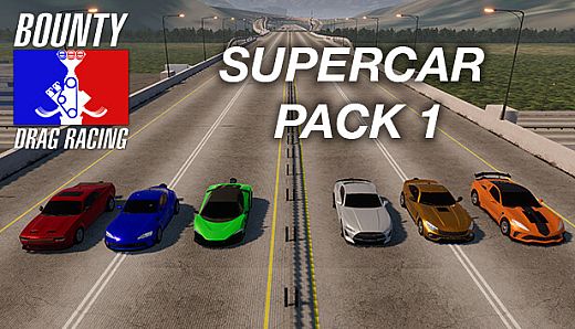 Bounty Drag Racing - Supercar Pack 1