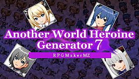 RPG Maker MZ - Another World Heroine Generator 7 for MZ
