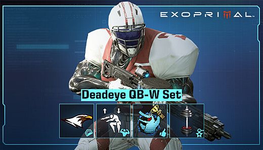 Exoprimal - Deadeye QB-W Set