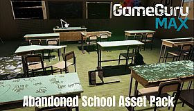GameGuru MAX Wasteland Asset Pack - Abandoned School