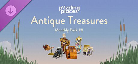 Puzzling Places - Monthly Pack #8 - Antique Treasures