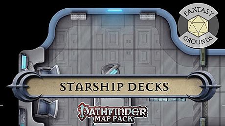 Fantasy Grounds - Pathfinder RPG - Map Pack - Starship Decks DLC