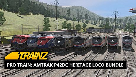 Trainz Plus DLC - Pro Train: Amtrak P42DC Heritage Loco Bundle DLC