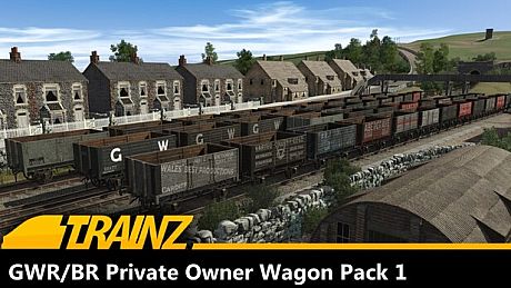 Trainz 2022 DLC - GWR/BR Private Owner Wagon Pack 1 DLC