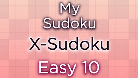 My Sudoku - X-Sudoku Easy 10 DLC