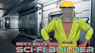 Sexy boys for Sci-fi builder DLC
