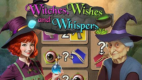 Witches Wishes and Whispers Game