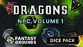 Fantasy Grounds - Dragons NPC Dice Pack Volume 1