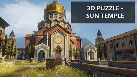 3D PUZZLE - Sun Temple Game