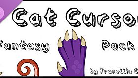 Cat Cursor by Travellin Cats - Fantasy Pack