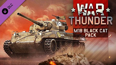 War Thunder - M18 Black Cat Pack DLC