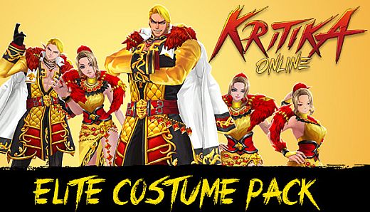 Kritika Online: Gold Raider Elite Costume Pack