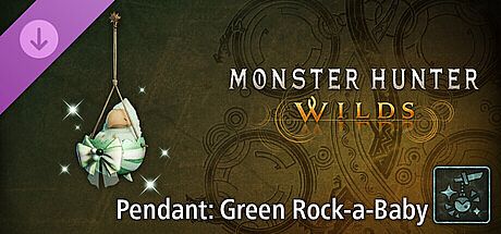 Monster Hunter Wilds - Pendant: Green Rock-a-Baby DLC