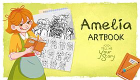 Tell Me Your Story - Amelia Artbook