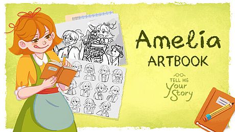 Tell Me Your Story - Amelia Artbook DLC