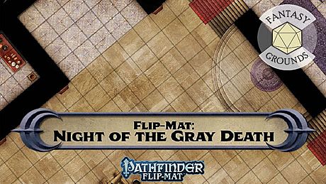 Fantasy Grounds - Pathfinder RPG - Pathfinder Flip-Mat: Night of the Gray Death DLC