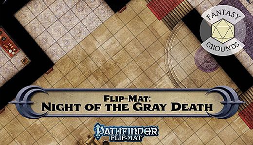 Fantasy Grounds - Pathfinder RPG - Pathfinder Flip-Mat: Night of the Gray Death