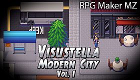 RPG Maker MZ -  Visustella Modern City Vol 1
