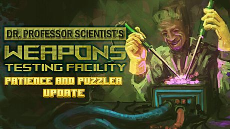 Dr. Professor Scientist's Weapons Testing Facility Game