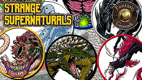 Fantasy Grounds - Strange Supernaturals, Volume 11 (Token Pack) DLC