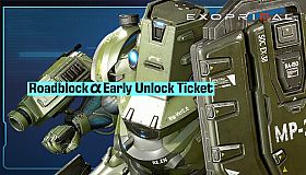 Exoprimal - Roadblock α Early Unlock Ticket