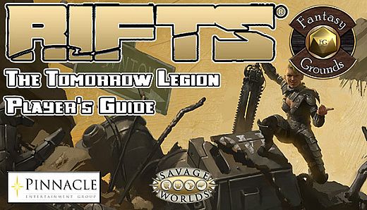 Fantasy Grounds - Rifts: The Tomorrow Legion Player’s Guide