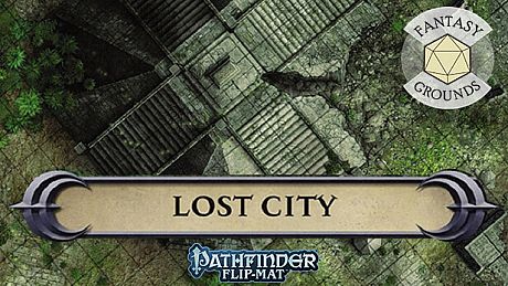 Fantasy Grounds - Pathfinder RPG - Pathfinder Flip-Mat - Lost City DLC