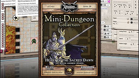 Fantasy Grounds - Mini-Dungeon #029: Heart of the Sacred Dawn (PFRPG) DLC
