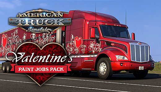 American Truck Simulator - Valentine's Paint Jobs Pack
