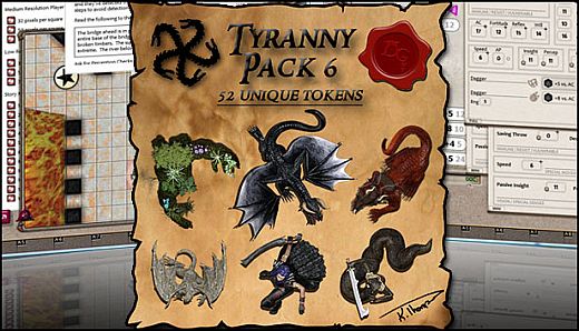 Fantasy Grounds - Ddraig Goch's Tyranny 6 (Token Pack)