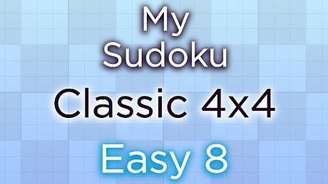 My Sudoku - Classic 4x4 Easy 8 DLC