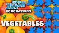 Super Jigsaw Puzzle: Generations - Vegetables
