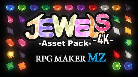 RPG Maker MZ - Jewels Asset Pack 4K DLC