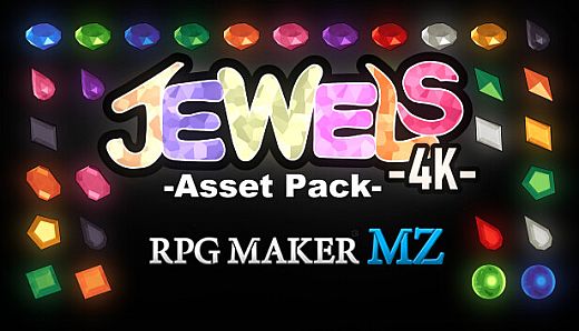 RPG Maker MZ - Jewels Asset Pack 4K